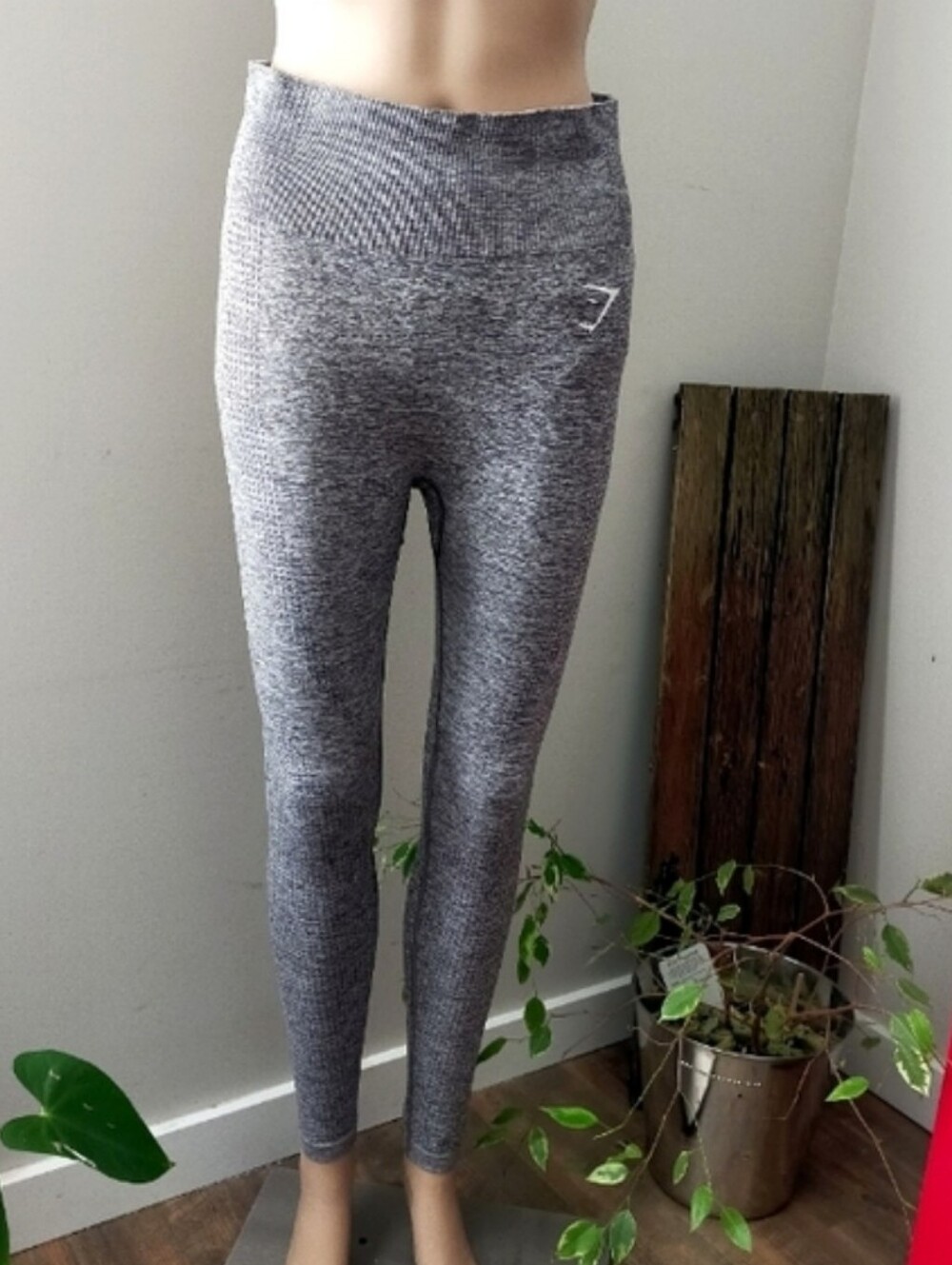 Gymshark Seamless High-Waist Grey Leggings Nwot